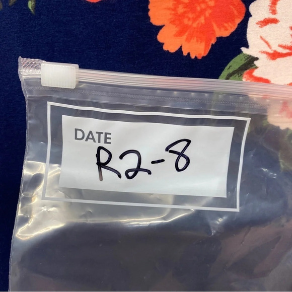 NWT Talbots Tee Navy Floral Plus Petite XP - Picture 5 of 5